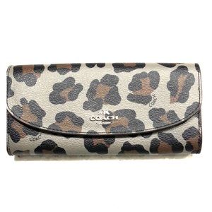 COACH WALLET :: BRAND NEW:: ANIMAL PRINT